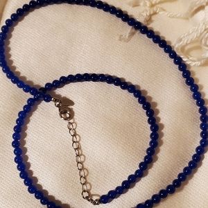 Nicky Butler 4mm Gemstone Bead 20" necklace.